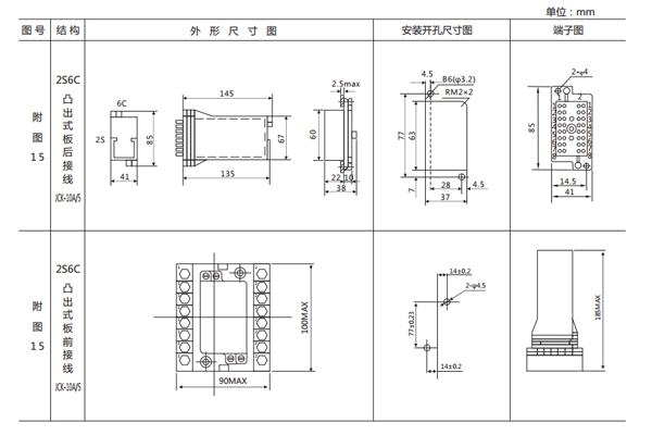 安裝尺寸 安裝尺寸