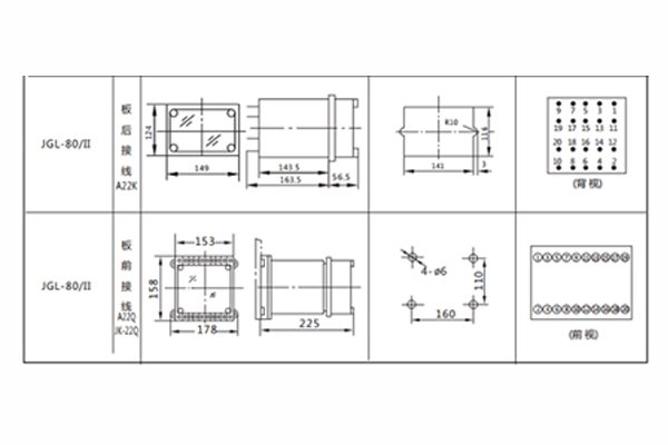 JGL-86-II外形結(jié)構(gòu)及安裝開孔尺寸圖 JGL-86-II外形結(jié)構(gòu)及安裝開孔尺寸圖2.jpg